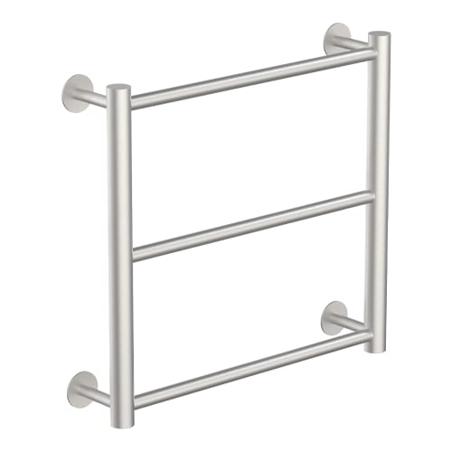 WINGITS® MODERN Elegance Vertical Towel Rack 18" x 16", Satin Finish